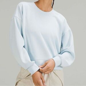 NWOT [Size: 4] Lululemon Softstreme Perfectly Oversized Cropped Crew